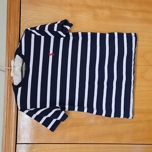 Polo Ralph Lauren stripe navy white boys medium 10-12